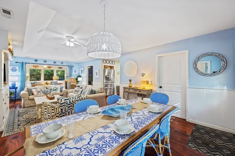 Bright and colorful space!