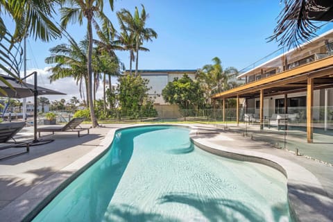 Pool area designed for sunny afternoons and relaxation.