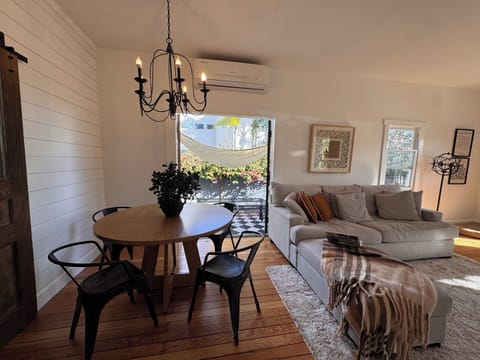 Lovely Living Room. The French Doors open up the space  outdoor living