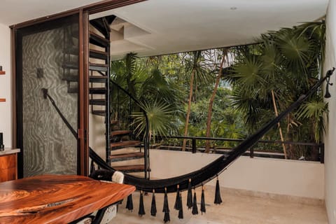 Hammock by the Downstairs Terrace