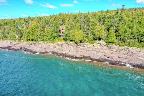Just steps away from Lake Superior
