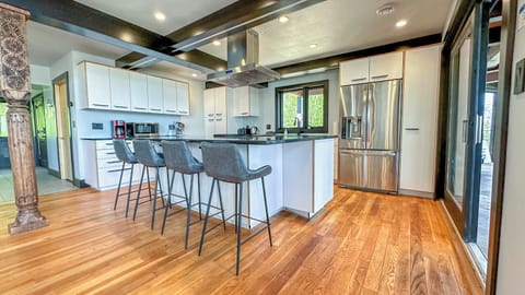 Kitchen in Blue House