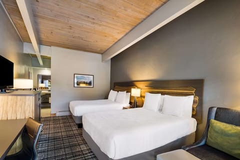 Bedroom. Interior and views may vary based on location and availability