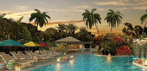 If you don’t feel like going to the beach or leaving the property, don’t worry, you may still enjoy and get sunbathed by the pool