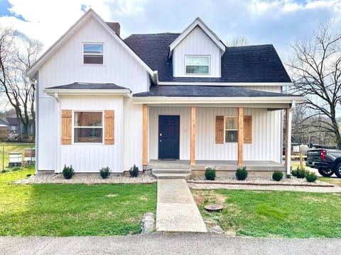 Street front view of quad-plex dwelling