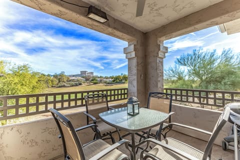 The best part of waking up is this view of Kierland Golf Course.