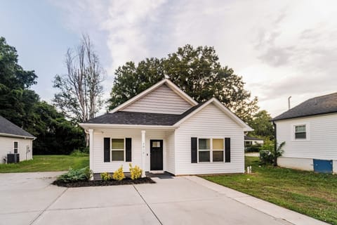 Enjoy the calm and greenery right outside the house.