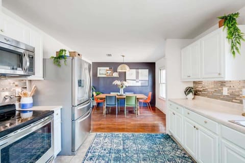 Dining off the Kitchen with premium appliances for cooking and plenty of counter space