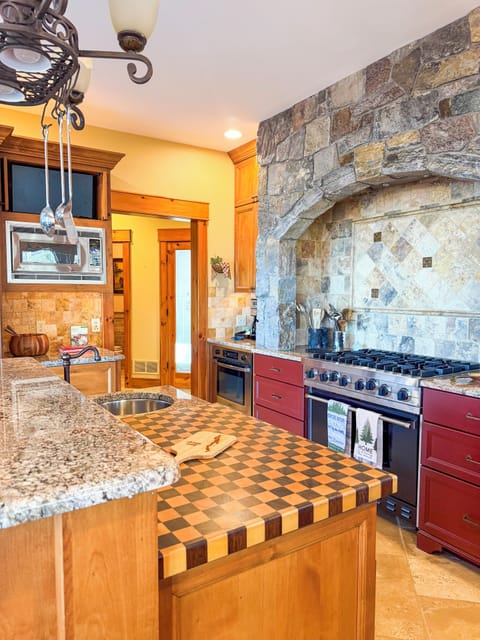 Main level chef's kitchen.