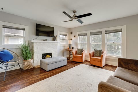 Houston Vacation Rental | 2BR | 1BA | 1,800 Sq Ft | Stairs Required