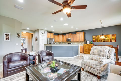 Living Room | Fireplace | Board Games | Books