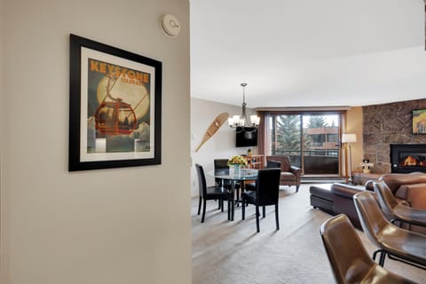 Open Living and Dining Area