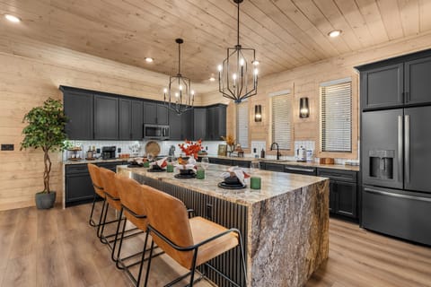Bright, welcoming kitchen designed for gathering, cooking, and connection.