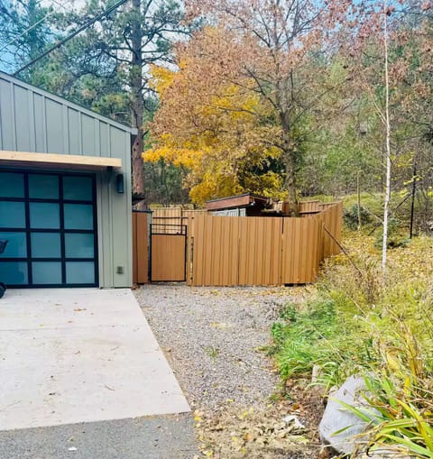 Park on the right side garage