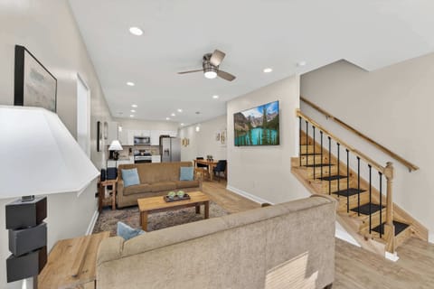 Living Room with large Smart TV