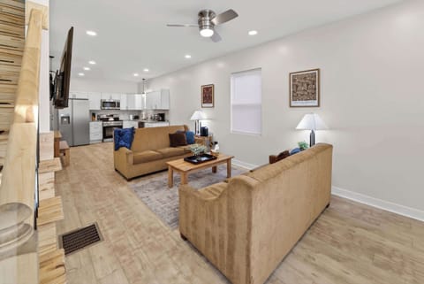 Living Room with View to the Kitchen