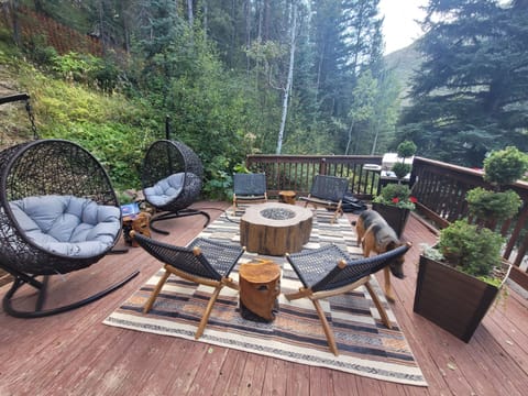 Delightful shared patio space w/ propane grill & fire pit - enjoy nature in Vail