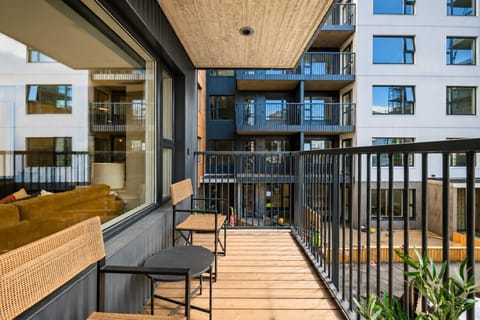 Relax on your Private Balcony with cozy outdoor seating 🌿