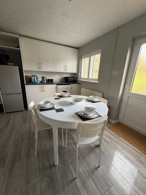 Kitchen and dining area