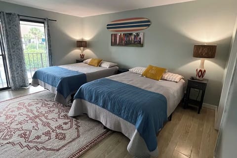 Guest Bedroom with Two Queen Beds