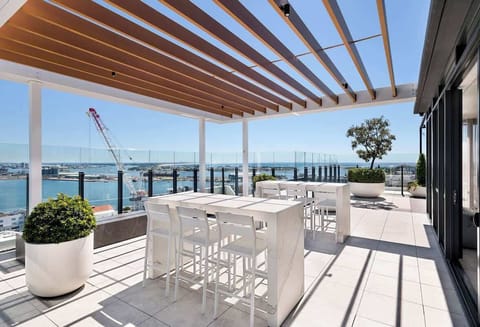 Incredible Rooftop with sweeping views over Newcastle harbour and beaches. This is a common/shared area. 