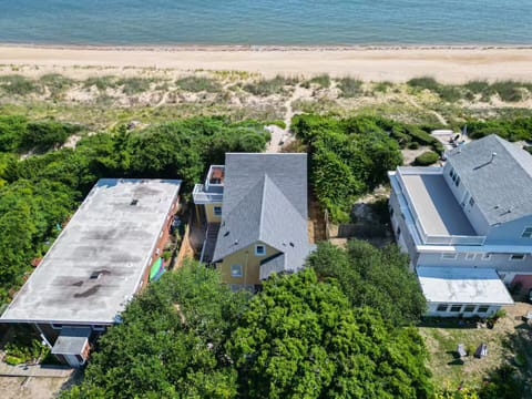 Just steps from the Chesapeake Bay with a private sandy path to the shoreline.