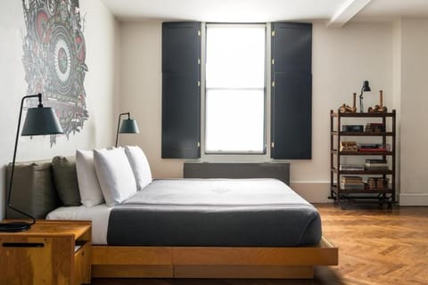 Wake up to soft daylight and artful, boutique-style comfort.