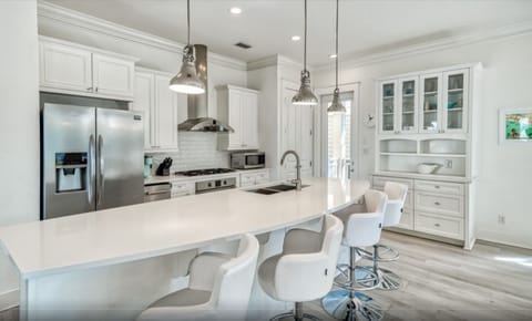 Large Kitchen Island for gathering and games
