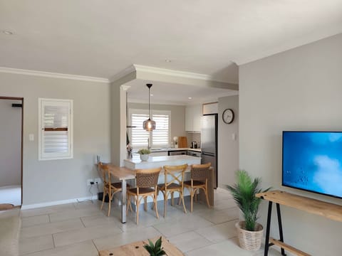 Living area and Kitchen