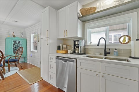 We’ve thought through the details — including an easy, well-stocked coffee setup.