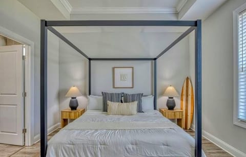 Serene Primary Bedroom with King Bed & Coastal Touches