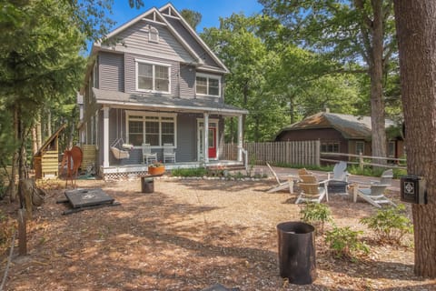 The custom M22 cornhole set tends to bring out the competitive spirit of all.