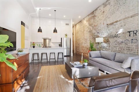 Unit B | Living Room | First Floor | Central Open-Concept Space