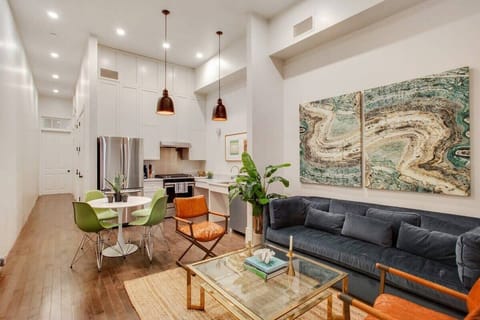 Unit A | Living Room | First Floor | Central Open-Concept Space