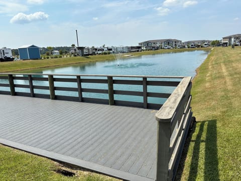 Pond behind Clubhouse A