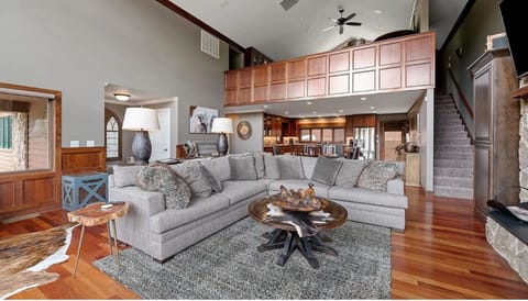 Chillax Inn the big couch