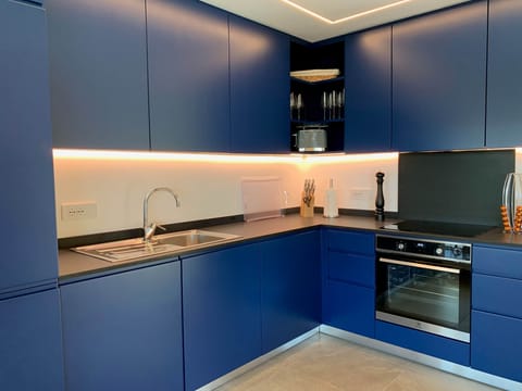 PIGNA - modern kitchen in blue