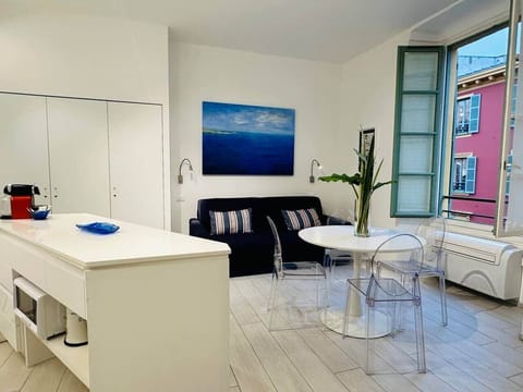 Living Room with view to the Place Massena
