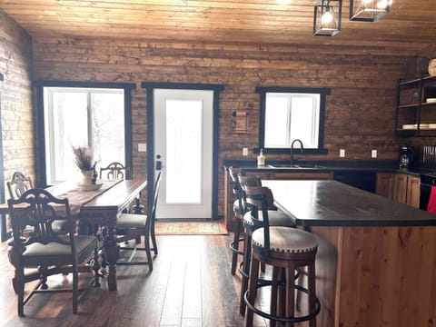 Kitchen and dining room