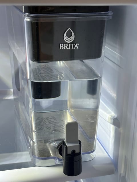 Brita water filter pitcher for fresh, clean drinking water. 💧