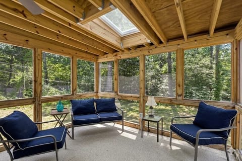 Screened porch for breezy days and cool evenings!