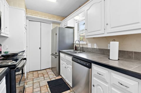 New dishwasher and refrigerator