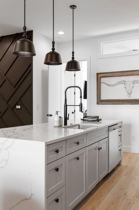 Fully stocked kitchen