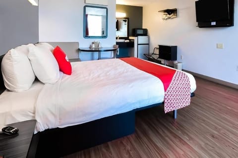 Bedroom. Interior and views may vary based on location and availability