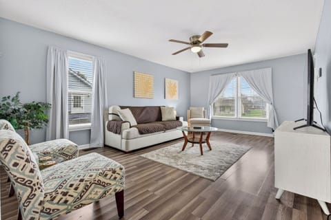 Plenty of seating, inviting you to take a load off after a hard day of work or play. 