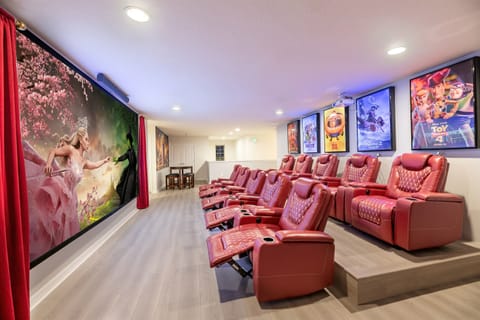 10 Fully Reclining Movie Theater Chairs