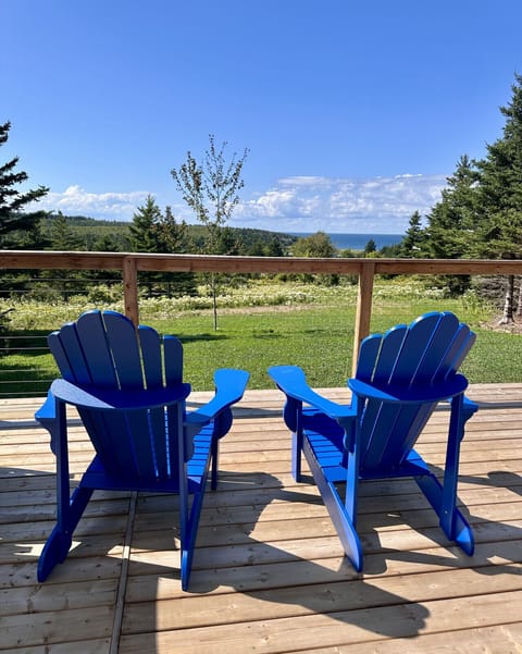 View of ocean and nature from your private deck