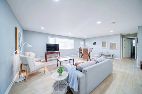 Bright living area with comfortable seating to unwind after a day out
