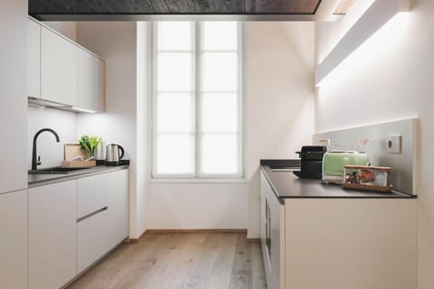 Kitchen, Living Room