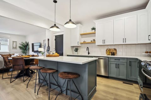 Unit B Kitchen | Fully Equipped Kitchen with Essential Cookware | First Floor